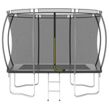 VIDAXL -Trampolin -Set rechteckig 150 kg 274x183x76 cm
