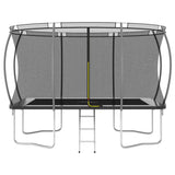 VIDAXL -Trampolin -Set rechteckig 150 kg 335x244x90 cm