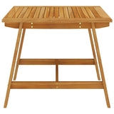 Vidaxl tuintafel 88x88x74 cm massief acaciahout