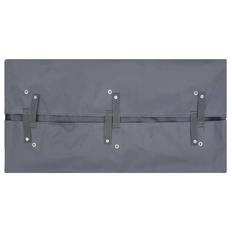 VIDAXL TRAVE FRONTER 81x41x40 cm Stoff dunkelgrau