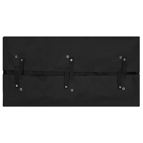 VIDAXL TRAVE FRONTER 81x41x40 cm Stoff schwarz
