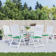 Vidaxl Gartenstuhl Kissen 6 ST 40x40x3 cm Oxford Stoff grün