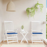 Vidaxl Gartenstuhl Kissen 2 Stcs 40x40x4 cm Oxford Fabric Royal Blau