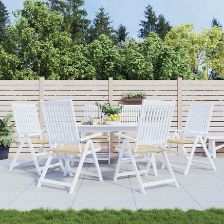 Vidaxl Gartenstuhl Kissen 6 ST 50 x 50 x 4 cm Oxford Stoff Beige
