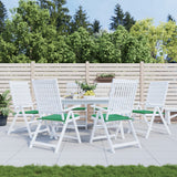Vidaxl Gartenstuhl Kissen 6 ST 50x50x3 cm Oxford Stoff grün