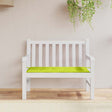 Vidaxl Gartenbank Kissen 120x50x4 cm Oxford Stoff hellgrün