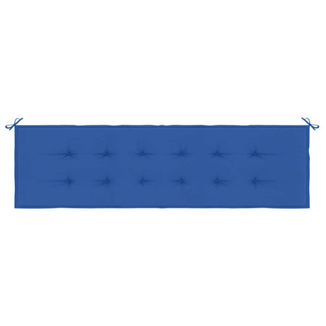 Vidaxl Garden Bench Kissen 180x50x3 cm Oxford Fabric Royal Blau