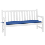 Vidaxl Garden Bench Kissen 200x50x4 cm Oxford Fabric Royal Blau