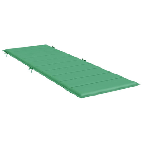 Vidaxl Lounger Kissen 186x58x4 cm Oxford Stoff grün