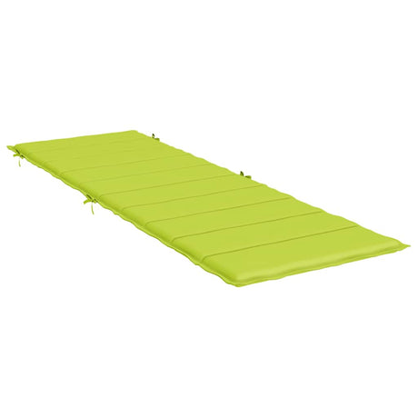 Vidaxl Lounger Kissen 186x58x4 cm Oxford Stoff klar grün