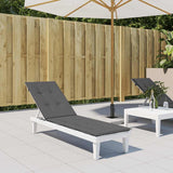VIDAXL -Terrassenstuhlkissen (75+105) x50x4 cm Anthrazit -gelöscht