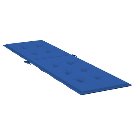 Vidaxl Patio Chair Kissen (75+105) x50x4 cm Königlicher Blau