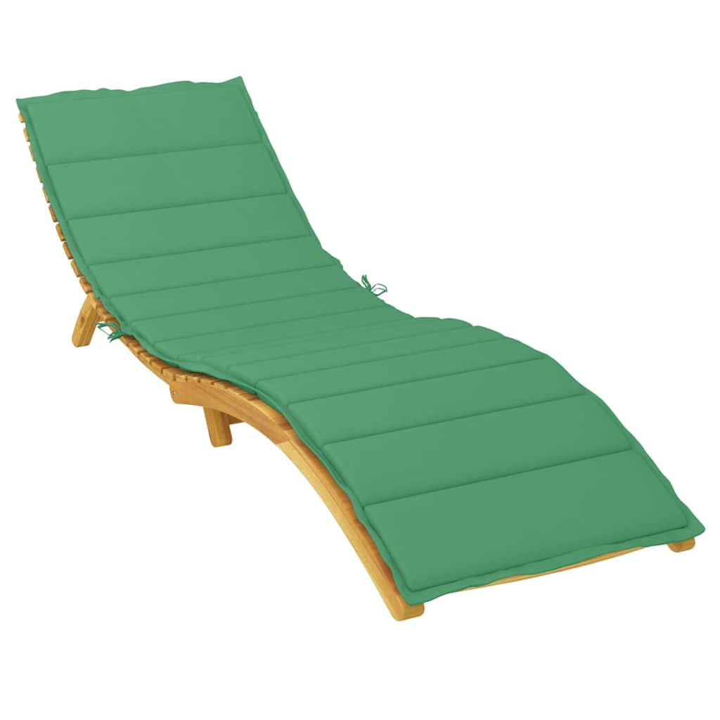 VIDAXL LOUNGE KUSSCHE 200x50x3cm Oxford Fabric Green