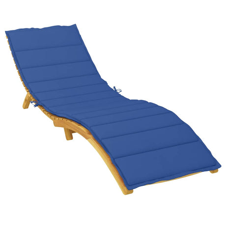Vidaxx Liegekissen 200x60x3 cm Oxford-Stoff königsblau