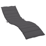 VIDAXL LOUNKE CUSSTER 200x70x3 cm Oxford Stoffanthrazit -gelöscht