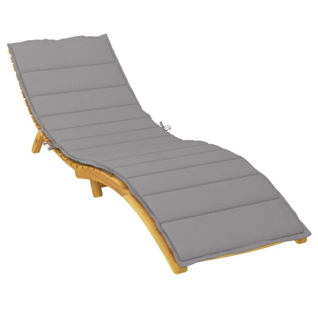Vidaxx Liegekissen 200x70x3 cm Oxford-Stoff grau