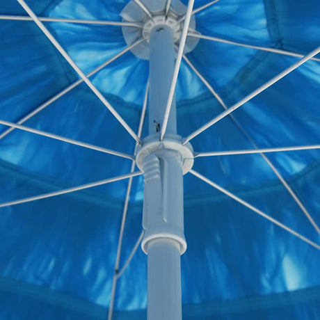 Vidaxl Strandparasol Hawaii 300 cm blau