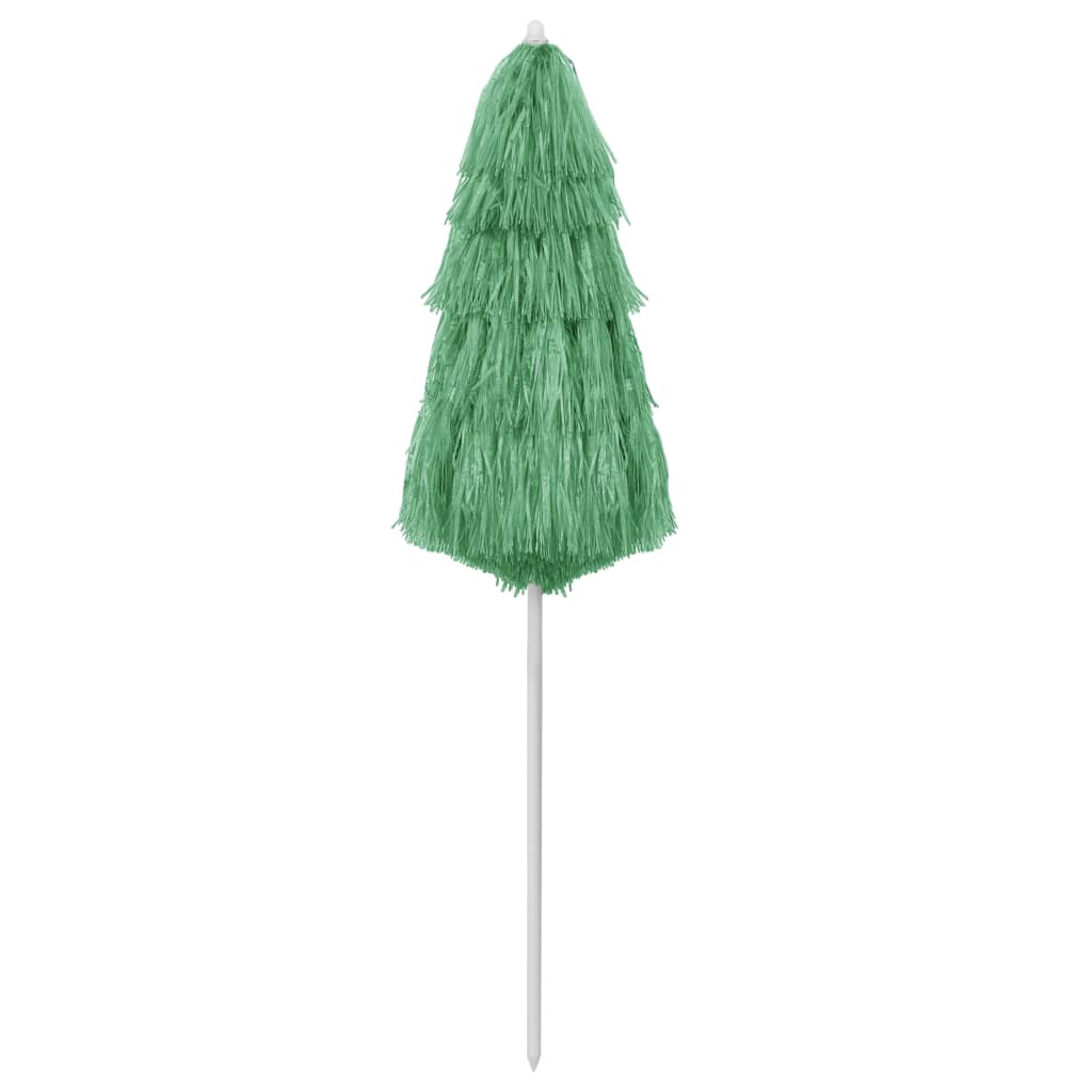 Vidaxl Strandparasol Hawaii 180 cm Grün