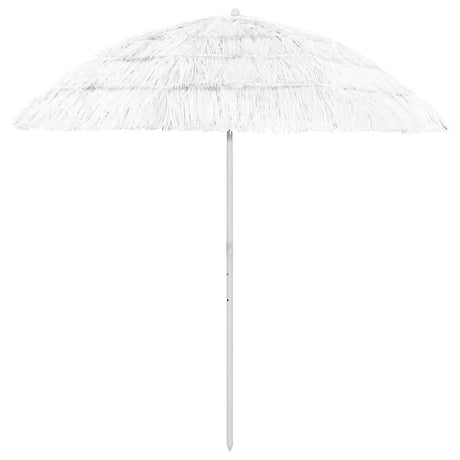 Vidaxl Strandparasol Hawaii 240 cm Weiß