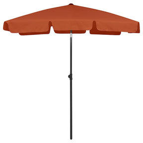 Vidaxx Strandschirm 180x120 cm terrakottafarben