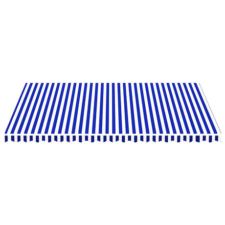 Vidaxl Ersatztuch für Luifel 5x3,5 m blau und weiß