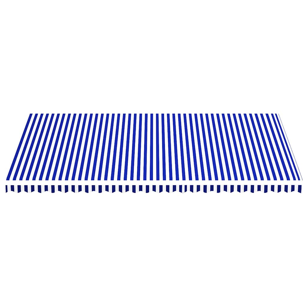 Vidaxl Ersatztuch für Luifel 6x3,5 m blau und weiß