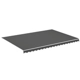 VIDAXL -Ersatztuch für Luifel 5x3,5 m Anthrazit -gelöscht