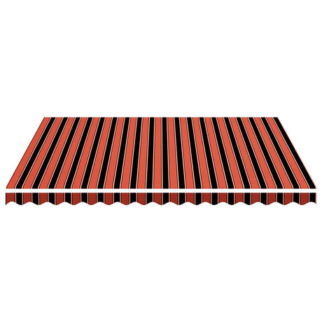 Vidaxl Ersatztuch für Luifel 4,5 x 3,5 m orange und braun