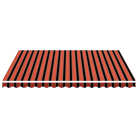 Vidaxl Ersatztuch für Luifel 4,5 x 3,5 m orange und braun