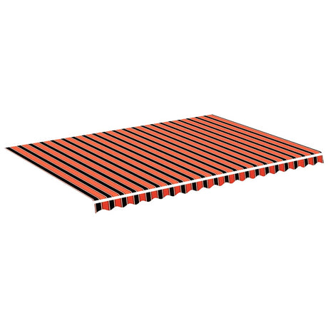 Vidaxx Ersatztuch für Markise 5x3,5 m Orange und Braun