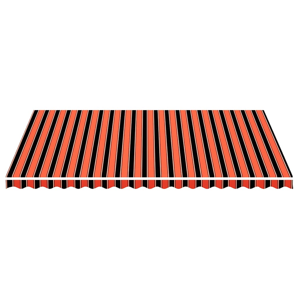 Vidaxx Ersatztuch für Markise 5x3,5 m Orange und Braun