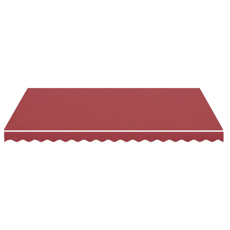 Vidaxl Ersatztuch für Luifel 4x3 M Bordeaux Rot