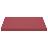 Vidaxl Ersatztuch für Luifel 4,5x3,5 M Bordeaux rot