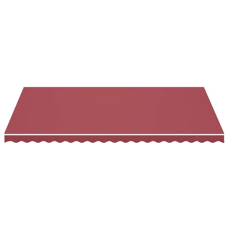 Vidaxl Ersatztuch für Luifel 5x3 M Bordeaux Rot