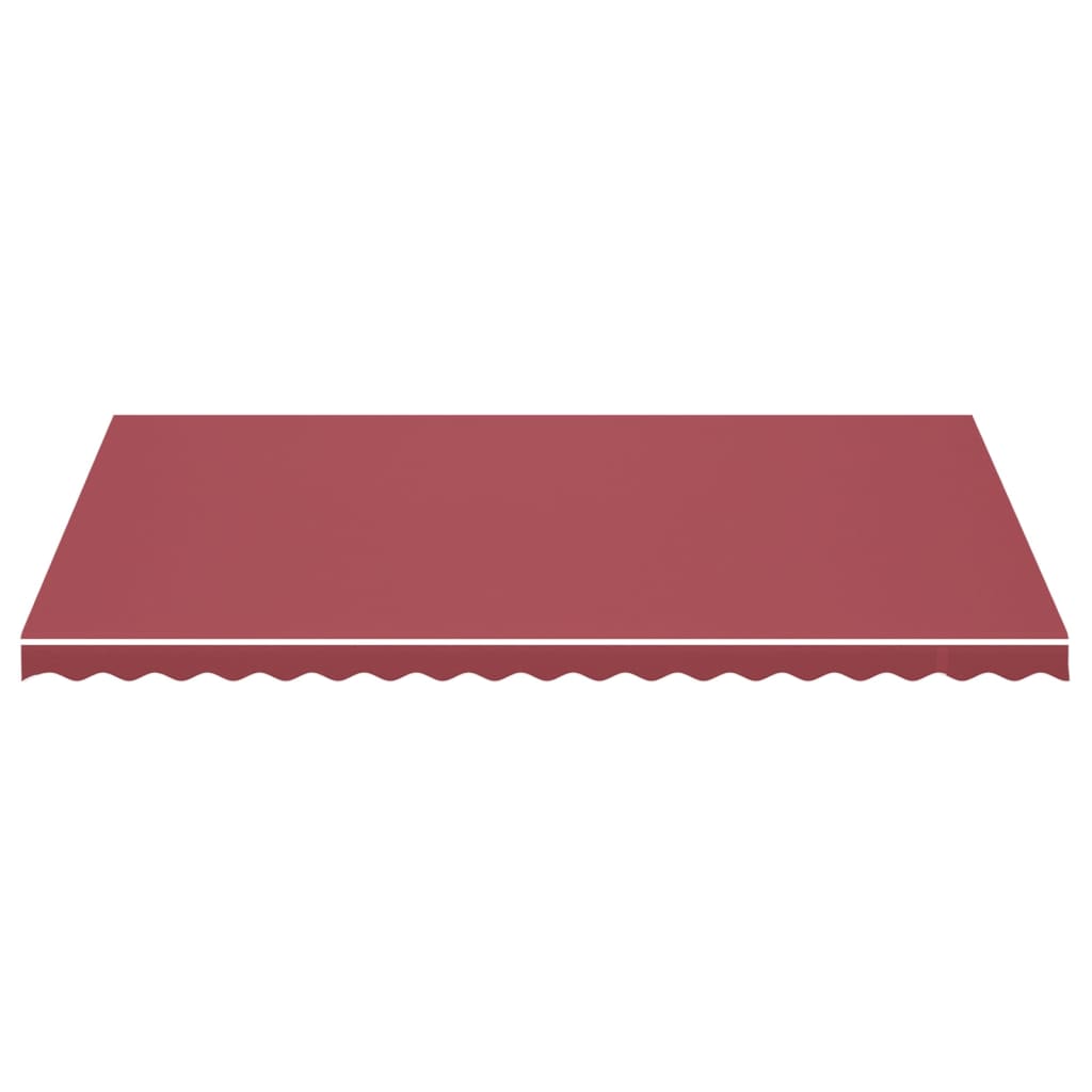 Vidaxl Ersatztuch für Luifel 5x3 M Bordeaux Rot