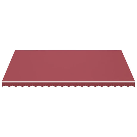 Vidaxl Ersatztuch für Luifel 5x3,5 M Bordeaux rot