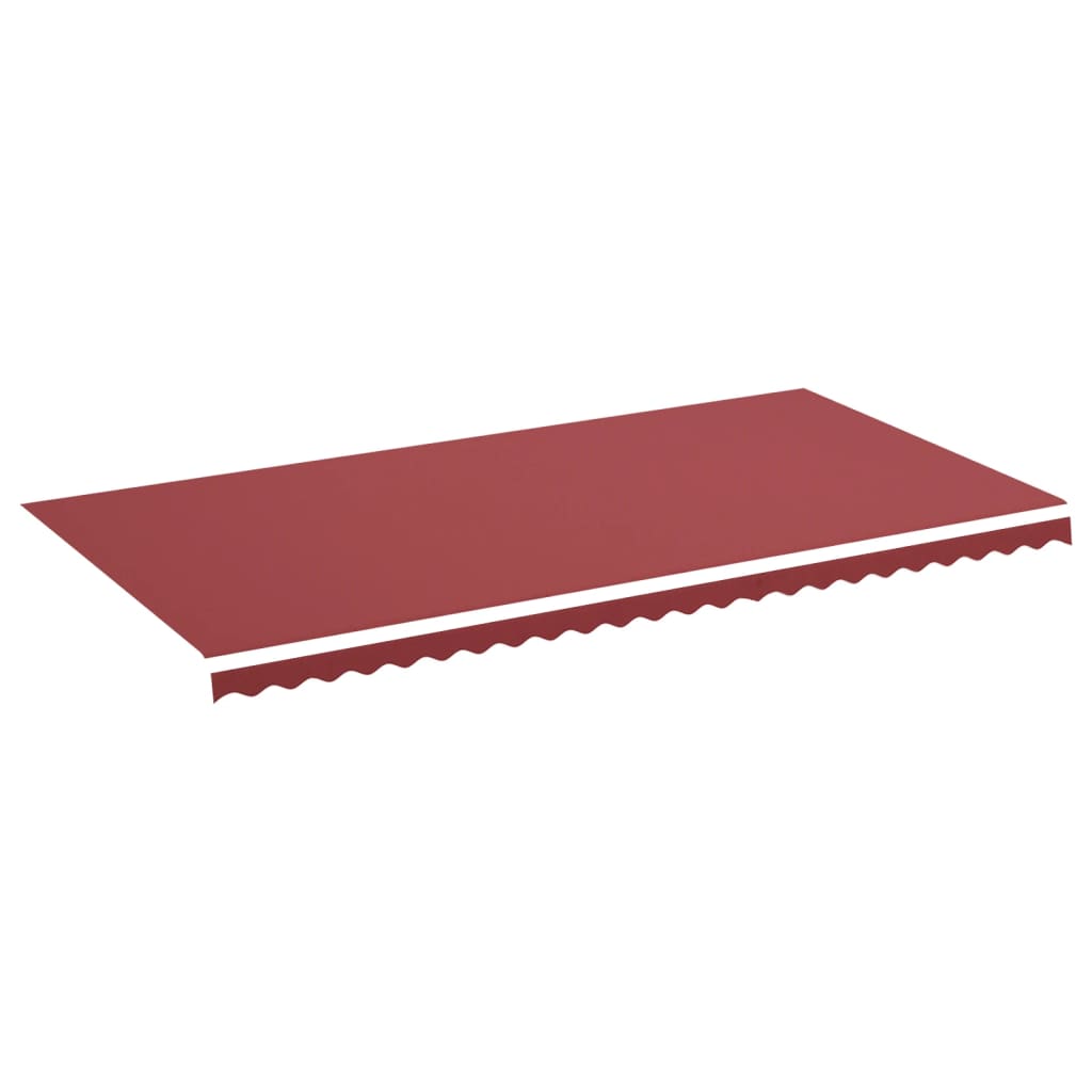 Vidaxl Ersatztuch für Luifel 6x3 M Bordeaux Rot