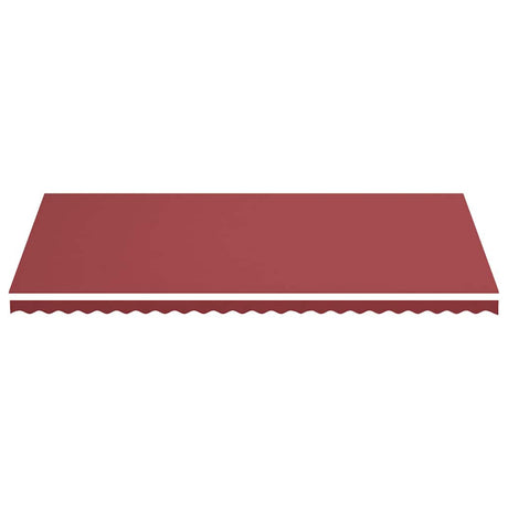 Vidaxl Ersatztuch für Luifel 6x3 M Bordeaux Rot