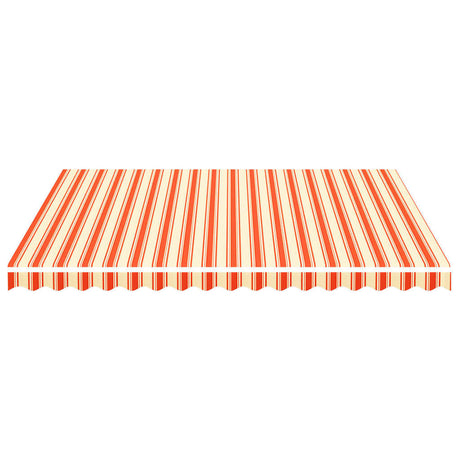 Vidaxl -Ersatztuch für Luifel 4x3,5 m Gelb und Orange