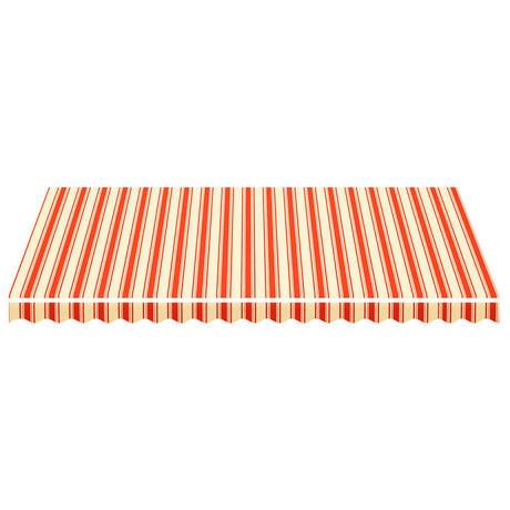 Vidaxl Ersatztuch für Luifel 4,5 x 3 gelb und orange