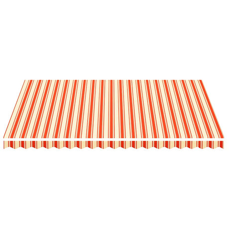 Vidaxl Ersatztuch für Luifel 4,5 x 3,5 m gelb und orange