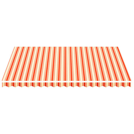 Vidaxl Ersatztuch für Luifel 4,5 x 3,5 m gelb und orange