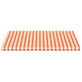 Vidaxx Ersatztuch für Markise 5x3 m Gelb und Orange