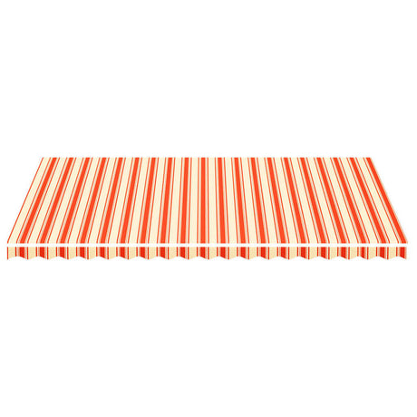 Vidaxx Ersatztuch für Markise 5x3 m Gelb und Orange