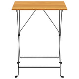 Vidaxl bistrotafel 55x54x71 cm massief acaciahout
