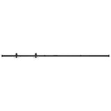 VIDAXL -Suspension für Mini -Skiver -Tür 183 cm Kohlenstoffstahl