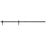 VIDAXL -Suspension für Mini -Skiver -Tür 152 cm Kohlenstoffstahl