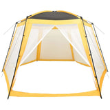 Vidaxl Schwimmbadzelt 500x433x250 cm Stoff gelb