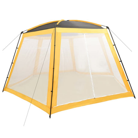 Vidaxl Schwimmbadzelt 590x520x250 cm Stoff gelb
