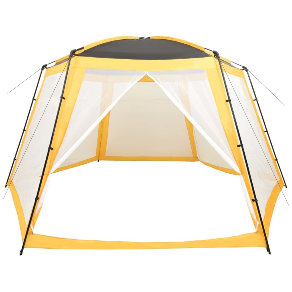 Vidaxl Schwimmbadzelt 590x520x250 cm Stoff gelb
